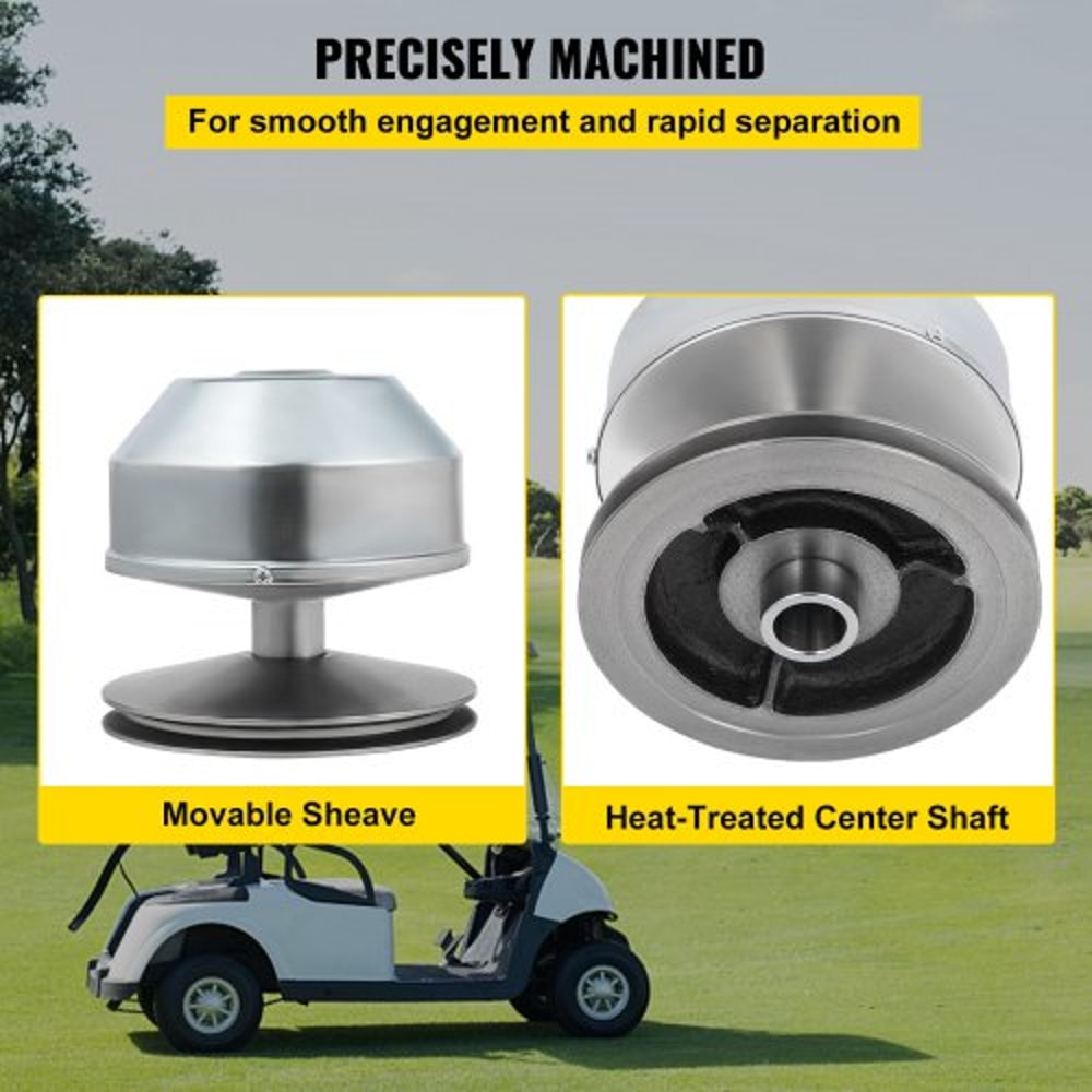 Drive Clutch For Yamaha Golf Carts 1985 Fits G2 G8 G9 G14 G16 G19 G22 Models HighPerformance Alum 5