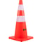 HeavyDuty 28 Traffic Cones 12Pack HighVisibility PVC Safety Cones With Reflective Strips For Drivew 8