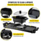 2400W 2in1 Electric Hot Pot Grill Dual Temp Control Smokeless BBQ Pan With Nonstick Coating For 18 6