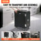 109 Qt Hot Box For Catering Front Loading Food Warmer WHandles Wheels LLDPE Food Box Carrier WDoub 5