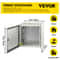 VEVOR NEMA Steel Enclosure, 12 x 12 x 8'' NEMA 4X Steel Electrical Box, IP66 Waterproof & Dustproof, Outdoor/Indoor Electrical Junction Box, with Mounting Plate