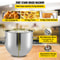 Commercial Stand Mixer, Stainless Steel Bowl, Electric Food Mixer with Meat Grinder, Dough Hook, Whisk & Beater