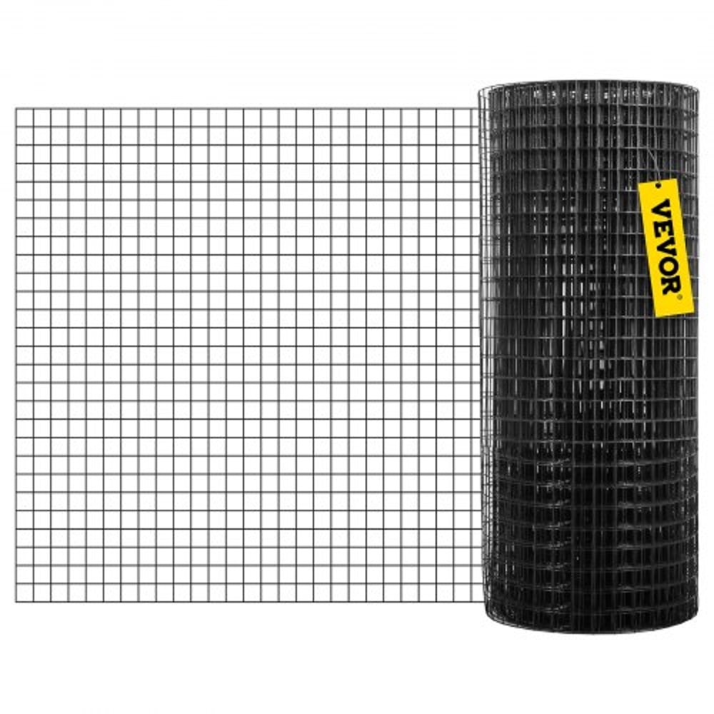 Premium Welded Wire Fence Vinyl Coated Gauge, Heavy-Duty Chicken Rabbit Mesh for Gardens, Cages & Pest Control