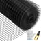 Hardware Cloth, Galvanized Steel Vinyl Coated Gauge Chicken Wire Fencing Mesh, Includes Wire Cutter & Gloves