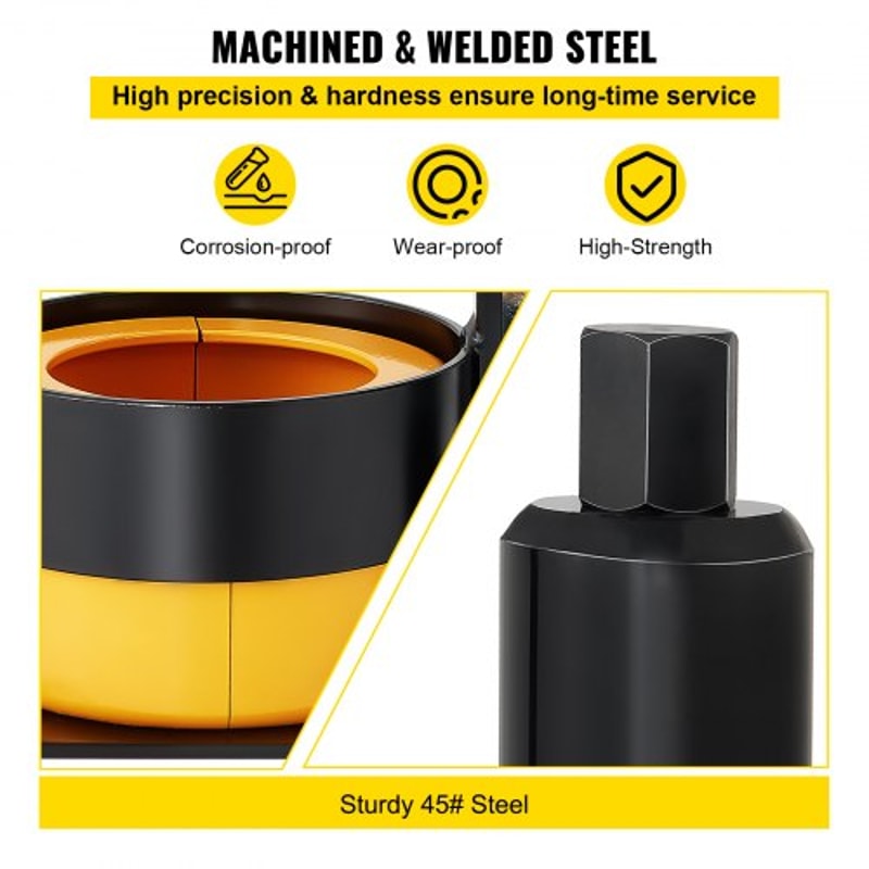 Carrier & Pinion Bearing Puller, Compatible with Dana, Ford Bearings, Heavy-Duty Steel Clamshell Pinion Puller Tool