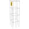 5Pack Square Tomato Cages 38ft Silver PVCCoated Steel Plant Supports For Tomatoes Vegetables Climb 8