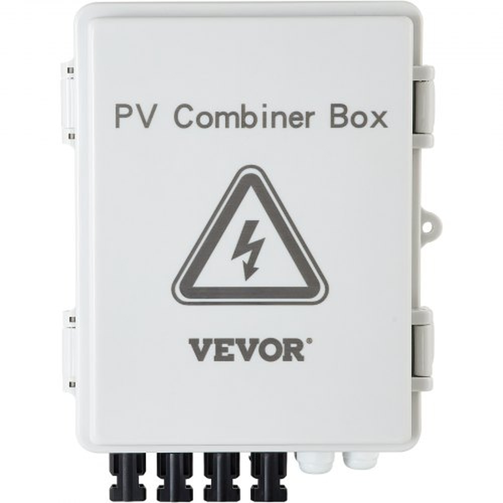 Solar PV Combiner Box 4 String 15A Fuse Box With 63A Breaker IP65 Waterproof For Outdoor Solar Pane 8
