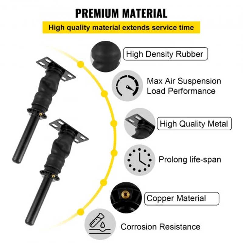 2PCS 3595977C96 Cab Shock Absorber For International Prostar 2008 Direct Replacement Air Shocks 6