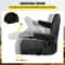 Universal Fold Down Forklift Seat With Retractable Safety Belt Armrest Adjustable Seat For Excavat 5
