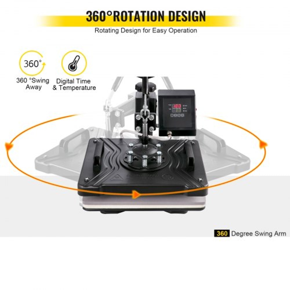 8in1 Heat Press Vinyl Cutter Combo 12x15 Transfer Machine With 28 Cutting Plotter For DIY Crafts T 6