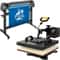 5-in-1 Heat Press & Vinyl Cutter Combo, 15"x15" Transfer Machine with 53" Cutting Plotter & USB Port for DIY Stickers