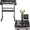 5-in-1 Heat Press & Vinyl Cutter Combo – 15"x15" T-Shirt Press with 28" Cutting Plotter & USB Port for Custom Apparel