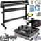 8 in 1 Heat Press & 28" Vinyl Cutter Plotter Bundle, 15"x15" Sublimation Machine for T-Shirts, Mugs & Crafts