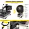 8 in 1 Heat Press 15"x15" Sublimation Machine + 28" Vinyl Cutter Plotter, All-in-One Custom Apparel & Decal Bundle