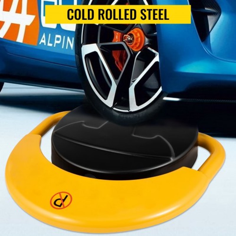 Automatic Car Parking Lock with Remote Control, Secure Auto Parking Space Saver Lock Barrier, Waterproof & Anti-Collison