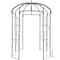 Heavy Duty Wrought Iron Birdcage Shape Garden Arbor, Wedding Arch Trellis for Climbing Vines in Outdoor Garden, Lawn