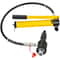 Hydraulic Exhaust Pipe Expander Manual Pipe Stretcher w/4 Dies & Cases for Copper, Aluminum Tubes & Auto Muffler Repair