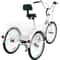 Adult Folding Tricycle 24 Wheels 7Speed Foldable 3Wheel Bike For Adults With Large Rear Basket 9
