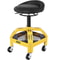 300LBS Capacity Rolling Garage Stool Adjustable Height 24 To 287 Mechanic Seat With 360 Swivel Whee 1