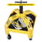 300LBS Capacity Rolling Garage Stool Adjustable Height 24 To 287 Mechanic Seat With 360 Swivel Whee 4