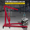 4Ton Hydraulic Long Ram Jack Manual SinglePump Cherry Picker With Flat Base 24437 Lift Range For En 2
