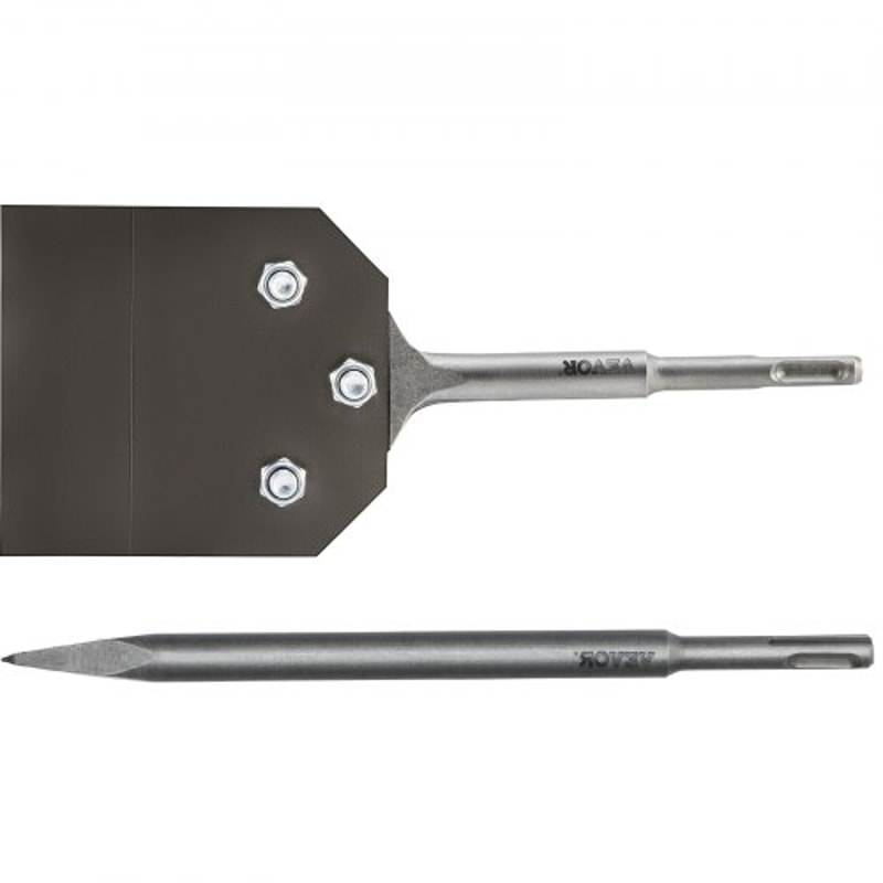SDS Plus Floor Scraper 39 Wide Tile Removal Chisel 95 Long Handle Compatible With BoschDeWaltMakita 9