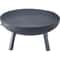 34Inch Carbon Steel Fire Bowl Wood Burning Outdoor Fire Pit For Patio Backyard Camping With Drain 8