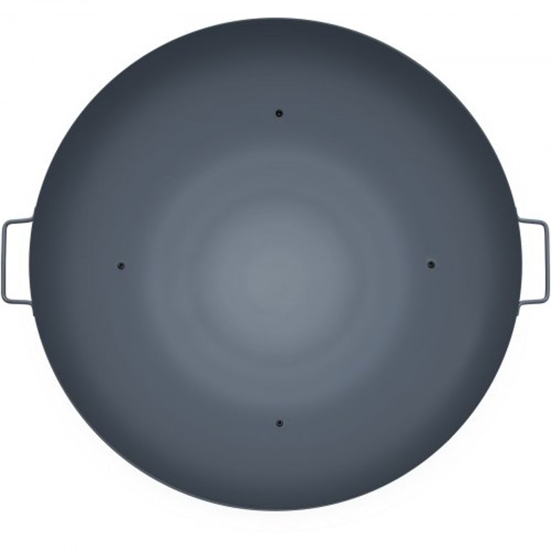 34Inch Carbon Steel Fire Bowl Wood Burning Outdoor Fire Pit For Patio Backyard Camping With Drain 9