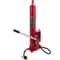 Hydraulic/Pneumatic Long Ram Jack with Single Piston Pump & Clevis Base, Engine Hoist Cherry Picker for Garage/Shop