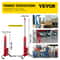 Hydraulic/Pneumatic Long Ram Jack with Single Piston Pump & Clevis Base, Engine Hoist Cherry Picker for Garage/Shop