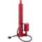 Hydraulic/Pneumatic Long Ram Jack with Single Piston Pump & Clevis Base, Engine Hoist Cherry Picker for Garage/Shop