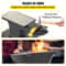 Heavy-Duty Cast Iron Anvil, Single Horn Blacksmith Anvil with Stable Base, Work Surface for Forging, Bending