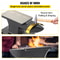Heavy-Duty Cast Iron Anvil, Single Horn Blacksmith Anvil with Stable Base, Work Surface for Forging, Bending