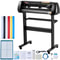 Upgraded Vinyl Cutter Machine, Paper Feed Cutting Plotter Bundle with Adjustable Force & Speed, Powerful Stepper Motors