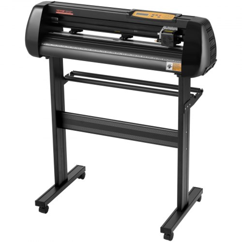 Upgraded Vinyl Cutter Machine, Paper Feed Cutting Plotter Bundle with Adjustable Force & Speed, Powerful Stepper Motors