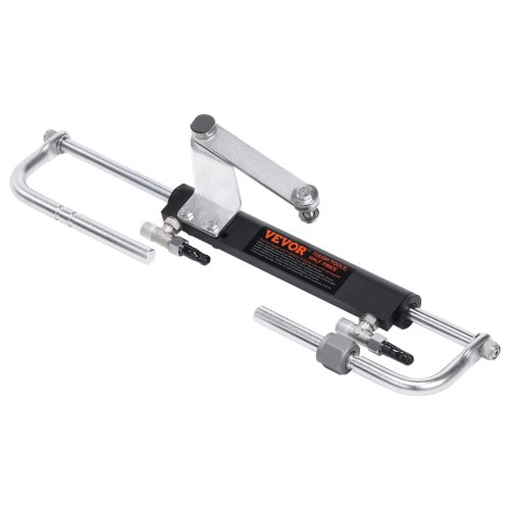 90HP Hydraulic Outboard Steering Kit Marine Steering System With Helm Pump Cylinder Hoses For Smoo 10