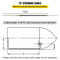 13 Feet Boat Steering Cable With 13 Wheel HeavyDuty Outboard Rotary Steering System For Marine Fis 3