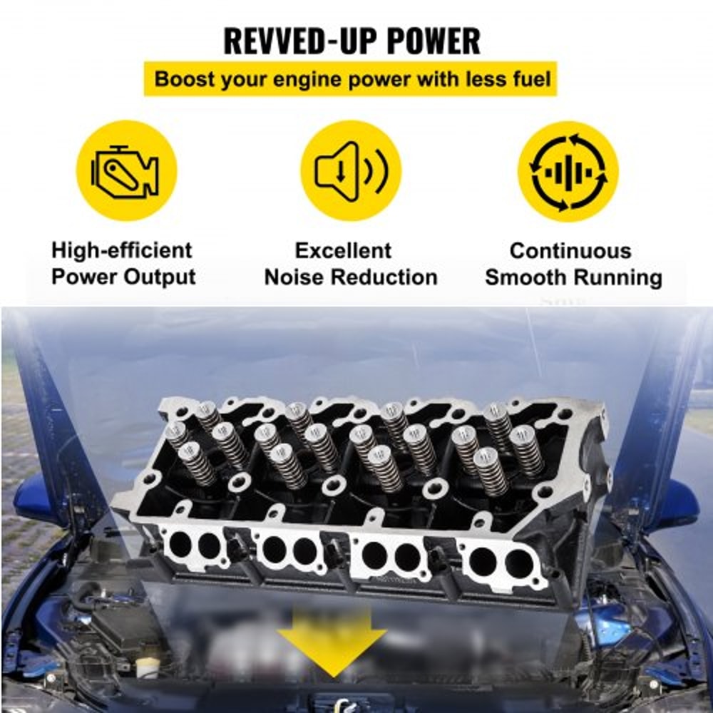 64L Cylinder Head Assembly Cast Iron Replacement For 0810 Ford F250 F350 F450 F550 Fully Assembled 5