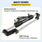 HC53583 Hydraulic Steering Cylinder 300HP Front Mount Outboard Steering Pump For Marine Boats 5