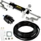 300HP Hydraulic Steering Kit With Helm Pump Compact Cylinder Complete Marine Outboard Steering Sys 1