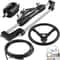 Boat Hydraulic Steering Kit 300HP Helm Pump Aluminum Alloy Steering Cylinder 135 Wheel 10 Hydrauli 1
