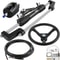 Boat Hydraulic Steering Kit 300HP Helm Pump Aluminum Alloy Steering Cylinder 135 Wheel 10 Hydrauli 1