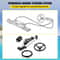 Boat Hydraulic Steering Kit 300HP Helm Pump Aluminum Alloy Steering Cylinder 135 Wheel 10 Hydrauli 3