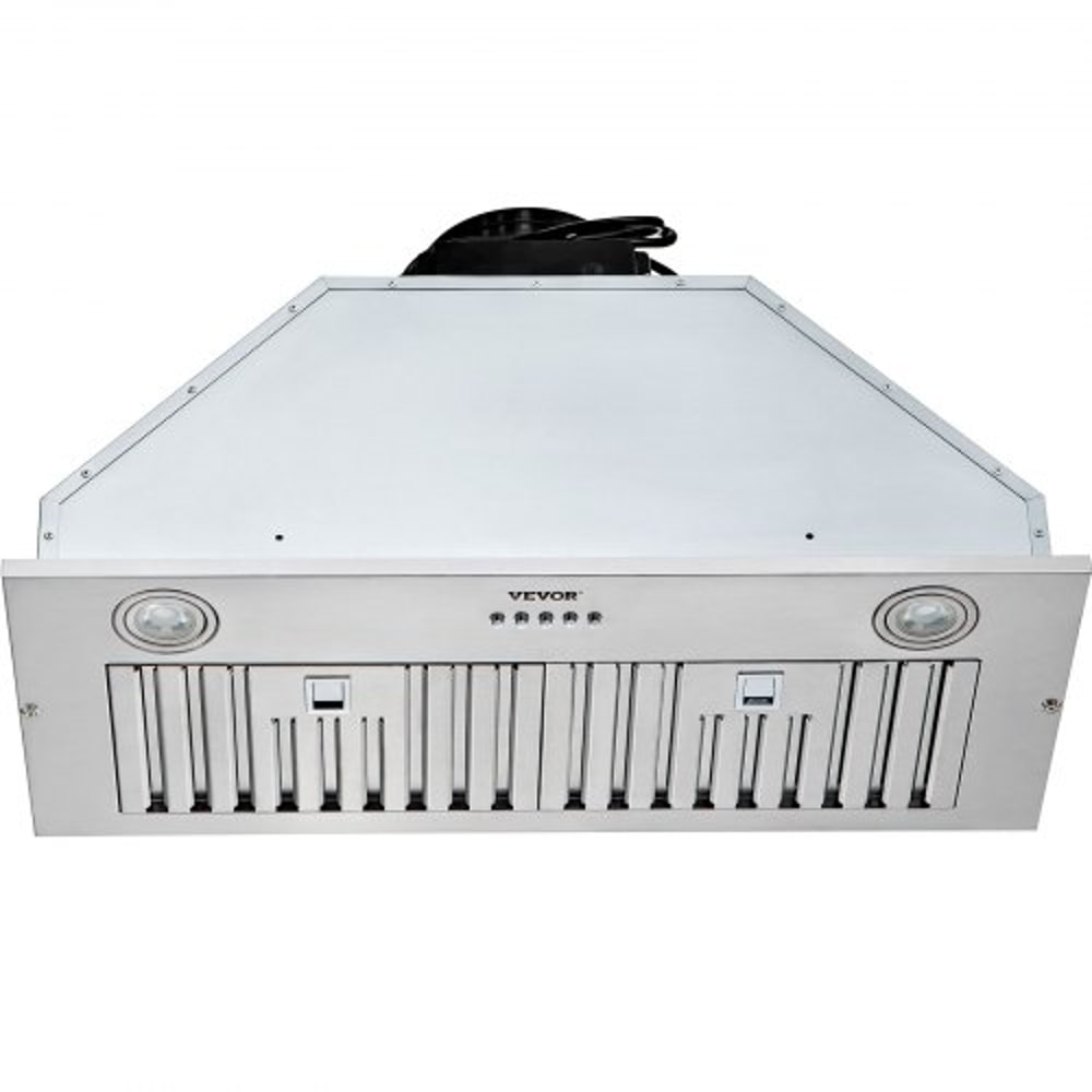 30Inch Stainless Steel BuiltIn Range Hood 800 CFM Kitchen Vent With Push Button Control LED Lights 7