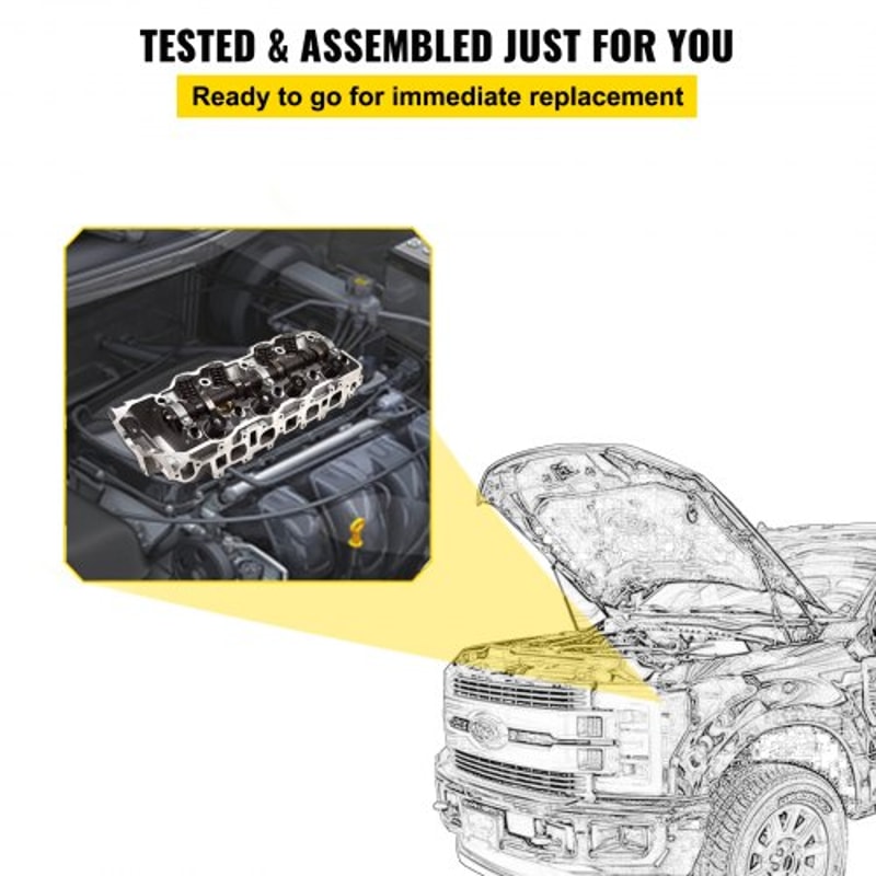 Toyota 22R 22RE 22RE 24L SOHC Cylinder Head Fully Assembled Replacement For 19851995 Pickup 4Runner 6