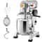 30Qt Commercial Mixer 1100W HeavyDuty Stand Mixer With Stainless Steel Bowl 3 Speeds 108199382 RPM 1