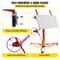 11ft Sheetrock Lift Drywall Lift 150lb Weight Capacity Panel Hoist Jack Tool W Telescopic Arm 3 Lo 4