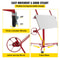 11ft Sheetrock Lift Drywall Lift 150lb Weight Capacity Panel Hoist Jack Tool W Telescopic Arm 3 Lo 4