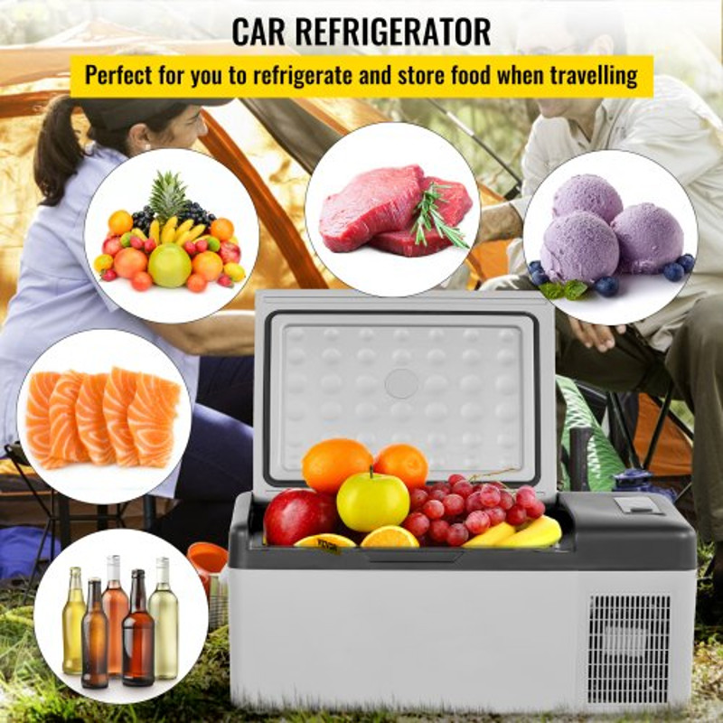 Portable Mini Car Fridge 12V24V DC 110240V AC Compressor Cooler W App Control 4 To 68 Range For Tr 2