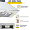 Stainless Steel Insert Range Hood Speed Built-in Kitchen Vent with Push Button Control, LED Lighting, Baffle Filters